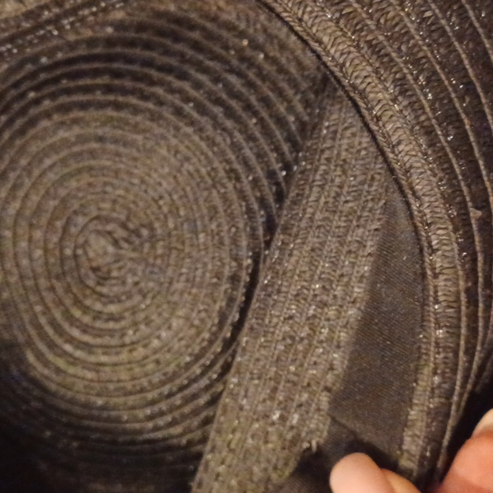 "Vacay All Day" Embroidered Straw Beach Hat - Picture 4 of 4